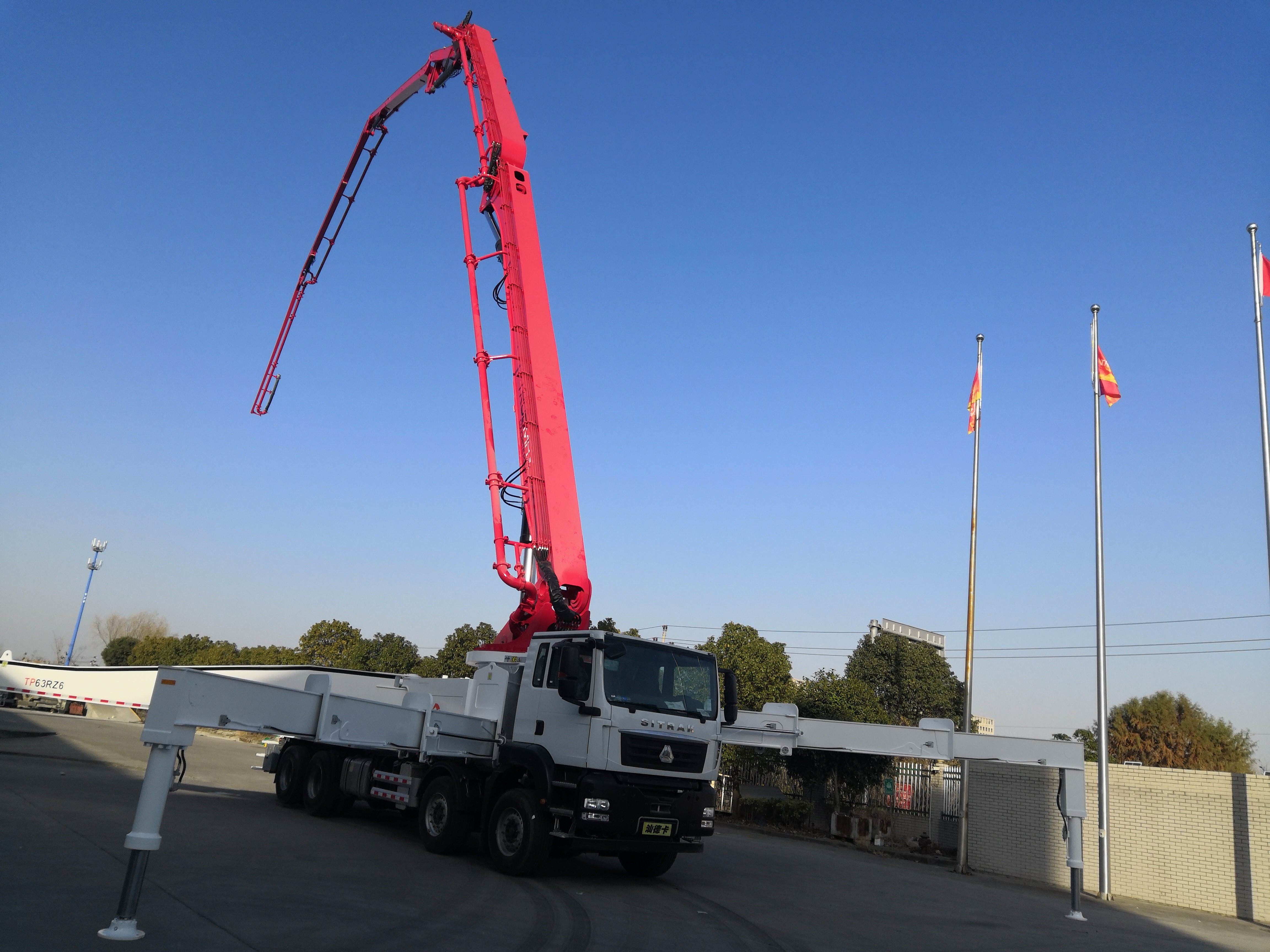 混凝土泵車 混凝土泵車